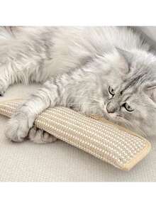 1pc Durable Cat Toy Pillow And Scratching Pad - Bite-Resistant Teething Bed Cover For Kittens, Soft, Mosquito-Repellent, Suitable For All Breeds And Sizes, Play And Furniture - Interactive Cat Toy, Suitable For Solo Play And Intimate Interaction - View 4