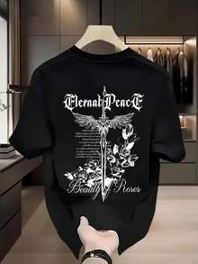 Men T-Shirts - Black - View 1