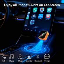 無線 CarPlay 轉接器 2026 升級版 有線/無線，相容 Apple CarPlay 與 Android Auto，迷你 USB 設計，附 Type-C 延長線，即插即用，連線穩定無延遲 - Q1BV - 查看 6