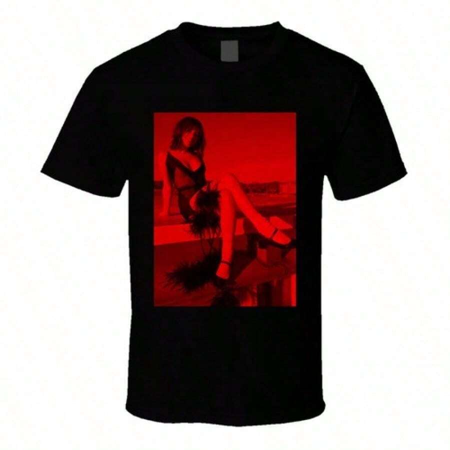 Camiseta de Jenna Ortega, Celebridad, Marca de moda Celebslover - Negro - Ver 1