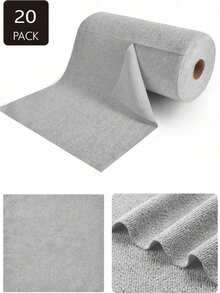 20/60pcs Solid Color Thick Soft Tearable Washable Roll Cleaning Cloths, Suitable For Lazy Kitchen Cleaning And Dishwashing, Wet Or Dry, Oil-Absorbent And Water-Absorbent, Reusable. Weekly Disposable Cloths, Solid Color Thick Soft Tearable Washable Roll Cleaning Cloths. Weekly Disposable Cloths, Reusable Microfiber Towel Rolls, Tearable Cleaning Wipes, Washable Microfiber Car Soft Cleaning Cloths, Multi-Purpose Absorbent Cleaning Wipes, Cleaning Cloths, Kitchen Cloths, Wet Towels, Cleaning Supplies, Perfect For Party And Holiday Cleanup, Great Gift - Multicolor - View 15