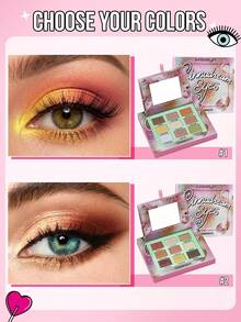 MISSLYN 1PC Cinnadream Eyes Eyeshadow Palette, Highly Pigmented, Blendable, Smooth Texture, Long-Lasting Eye Makeup Palette, Matte & Shimmer Finish, Daily Wear, Travel, Party & Y2K - #2 Cinnavibes - View 8