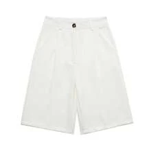 Pantalones de Traje para Mujer, Estilo Casual Europeo y Americano, Color Sólido, Corte Holgado, Moda Sencilla, Novedad 2026 - Verde - Ver 6