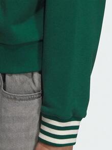 Adidas Originals Women's IH SWEATCREW W Sports Knit Sweatshirt KC5846 - Green - View 5