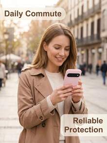 غطاء هاتف فاخر من مادة TPU ناعمة متوافق مع 10A 8 9 Pro XL 8a 7 Pro 6a 5, 9 XL 7A 6A مقاوم للصدمات مع وسادة ناعمة للظهر - مسحوق الرمل - مشاهدة 13
