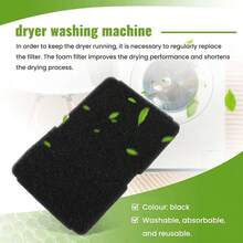 Dryer Filter, Dryer Accessories, Dryer Filter, Dryer Filter Sponge, Suitable For Drum Dryer, Beko/Grundig/Blomberg - A - View 4
