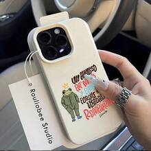 Funda para Teléfono - Elegante Funda Suave con Cojín de Aire para  14 Pro Max, Compatible con Varios Modelos Incluyendo  13, 12 Pro y XR, Diseñada para Parejas y Disponible en Acabado Mate, Regalo para Amigos, Familiares y Fans en Festivales - Color mixto 1 - Ver 3