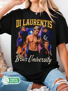 Camiseta University Galaxy, criada por Dean Laurentis Briar, ideal para fãs que moram fora do campus, um ótimo presente para fãs. - Preto - Ver 1