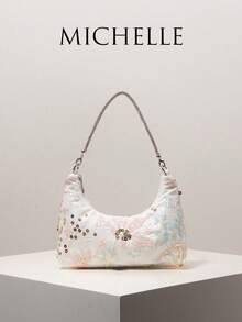 Bolso de Mujer Versátil de Moda de Verano, Bolso de Hombro y Bandolera Multiusos para Viajes Diarios - Multicolor 11 - Ver 2