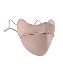 CAMEL CROWN Outdoor Sun Protection Face Mask, Summer Invisible Sun Protection Face Mask, UPF 50+ UV Protection, Contains Hyaluronic Acid, Cooling Microfiber, Breathable Sun Protection Face Mask - Black Apricot Palm - View 2