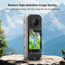 Película de vidrio templado para pantalla HD de Insta360 X4 Air PULUZ (Transparente) - Ver 6