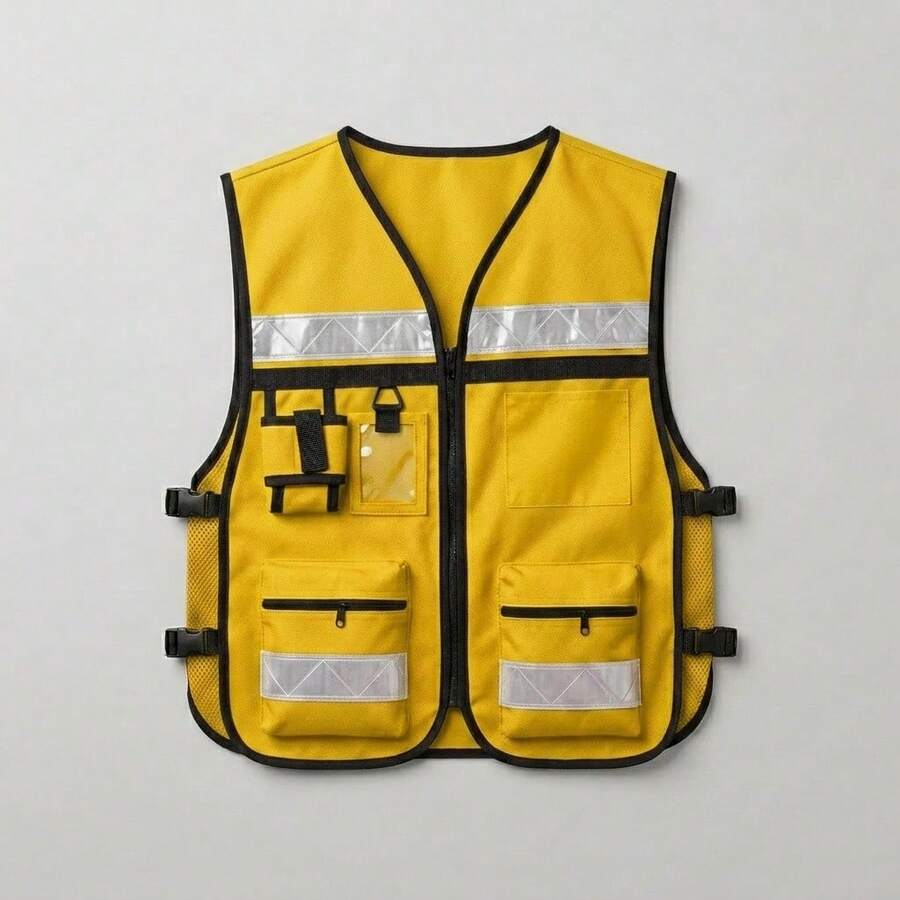 High-Visibility Vest - Yellow - View 1