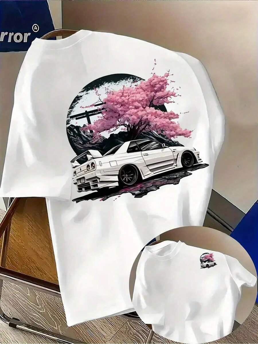 Men Outdoor Tees & Tanks - 白色 - 查看 1