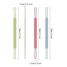 長條形矽膠防丟掛繩,防止嬰兒牙咬環、奶瓶、玩具等小物品掉落,完美的嬰兒洗禮禮物 - 1pc長條 - 查看 5