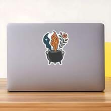 1PC Fantasy Bookish Magic Sisters Sticker, Romantasy Novel Fan Quote Vinyl Decal For Laptop Water Bottle E-Reader, Waterproof Booktok Decal Sticker, Aesthetic Stationery Scrapbook Accessories Gift For Her - S2418 - View 9