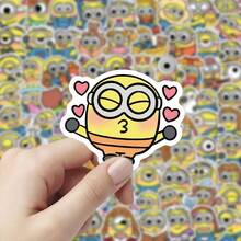 Hasbro 100pcs Box Stickers, Thief Dad Cartoon Waterproof PVC Stickers, Handheld Water Cup & Luggage Decoration, Suitable For Holiday Party And Birthday Gift - Multicolor - View 10