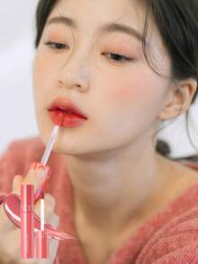 Rom&nd Romand JUICY LASTING TINT 09# LITCHI CORAL，水光亮澤妝效，保濕持久，不褪色不沾杯，輕盈舒適，適合新手日常使用，K-Beauty 韓系彩妝，Olive Young，禮物 - 09# LITCHI CORAL - 查看 6