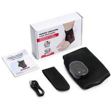 Hailicare 2合1足部與腳踝加熱按摩器,3種模式、3段震動、6段加熱,3000mAh長效電池,易於穿戴,適合多人使用,聖誕節/生日/節日送給親友的禮物 - 黑色 - 查看 14