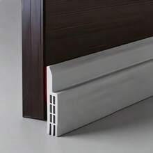 1件 1m/5cm 門底刷密封條，隔音防塵密封條，可裁剪門底刷，降低噪音，居家靜音保護 - A - 查看 16