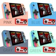 Handheld Console Dual Built-In 800 In 1 Fc Classic Arcade Retro Retro Macaron 35 "Horizontal Screen - Grey - View 3