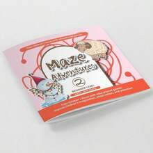 Maze Puzzle Book, Helps You Work Calmly And Efficiently, Simple And Fun Thinking Training, Develops Planning Ability And Perseverance, Ideal Choice For Killing Time At Your Desk, During Breaks And While Traveling - Maze Game - View 12