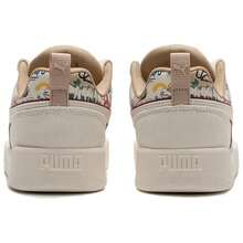 Puma Park Lifestyle Graffiti Fashion Versatile Shock Absorption Durable Low-Top Skate Shoes Beige Sneaker Men 405258-02 - 彩色 - 查看 5