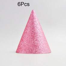 Personalized Photo Party Hat, Customized Glitter Birthday Party Hat, Customized Photo Paper Party Hat, Unisex, Decorative, Suitable For Weddings, Anniversaries, Baby Showers, Group Celebrations, Birthday Party Decor, Birthday Gifts, Photo Props - Multicolor - View 22