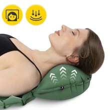 Single Person Self-Inflating Travel Air Mattress, Outdoor Camping Inflatable Sleeping Pad, Self-Inflating Tent Sleeping Mat - Army Green - View 5
