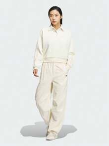 Adidas Originals Women's STREET W PANT Woven Long Pants KS5958 - Beige - View 7