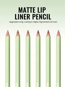 Pudaier Silky Matte Lip Liner - Long-Lasting Precise Contouring For Defined Lip Shape, Upgraded Formula, Large Capacity, Essential Makeup Tool, Perfect Gift For Women! - #01 - View 3