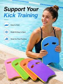 1 pieza Tabla de natación profesional, ayuda esencial para el entrenamiento (color aleatorio) - A - Ver 4