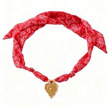 1pc Bohemian Flirty Style Creative Fashion Elegant Exquisite Luxurious Minimalist Light Luxury Sweet High-Quality Copper Heart Beaded Pendant Necklace, Jewelry Gift For Women, Sisters, Couples, Prom, Graduation, Suitable For Daily Wear, Dating, Party, Holiday, Summer Beach Vacation - Multicolor - View 8
