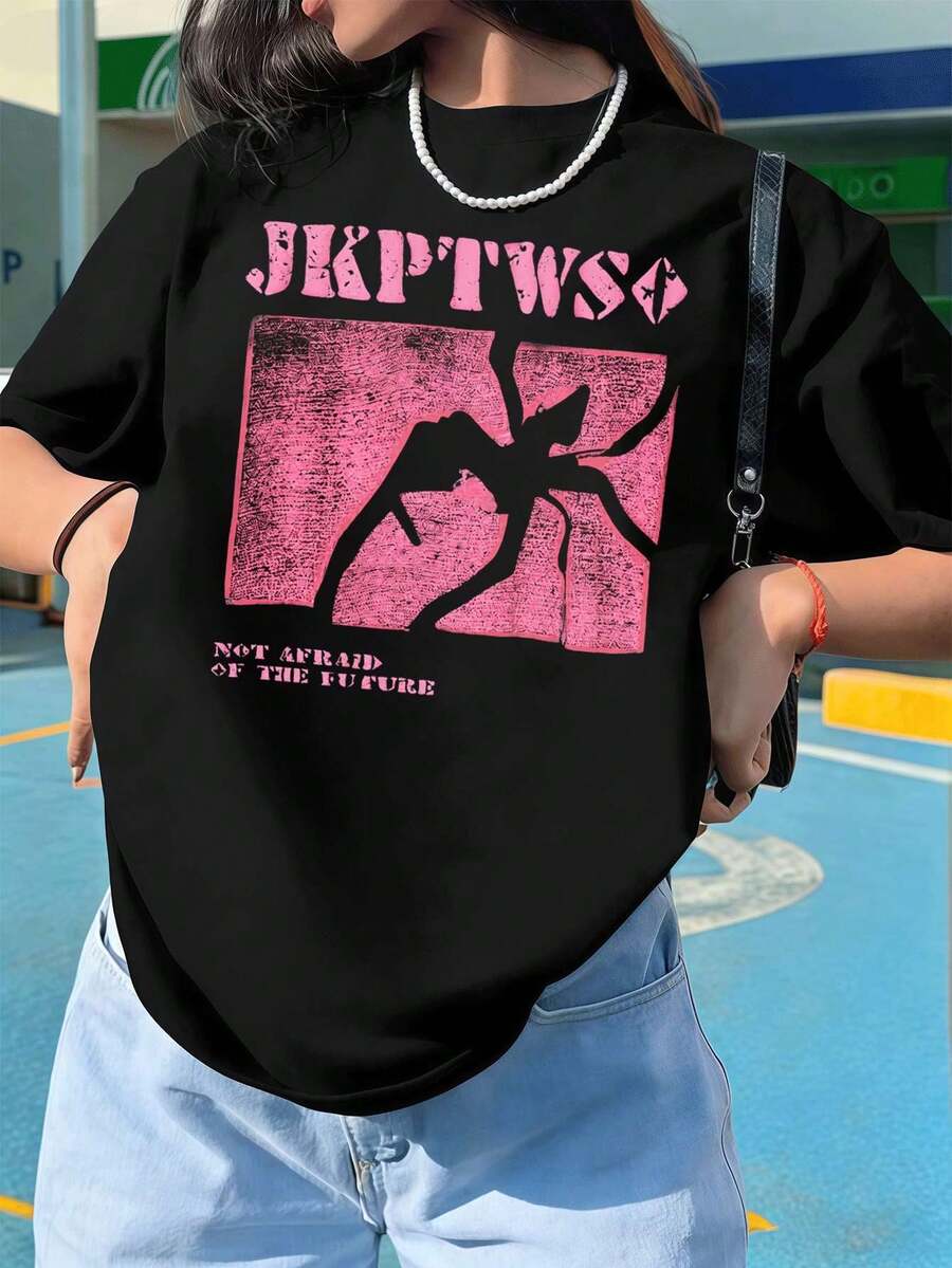 Women T-Shirts - Black - View 1