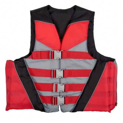 USCG Type III Approved Water Sports Life Vest 100% Polyester Oxford PFD