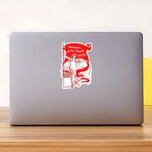 1PC Vintage Retro Labor Union Sticker, Historical Solidarity Quote Vinyl Decal For Laptop Water Bottle Notebook, Waterproof Slogan Decal Sticker, Aesthetic Stationery Scrapbook Accessories Gift For Friends - S2429 - View 9
