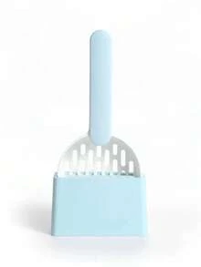 Cat Litter Scoop Plastic Cat Litter Scoop With Base Self-Cleaning Cat Litter Box Scoop Kitten Toilet Cleaning Tool Cat Supplies - Multicolor - View 14