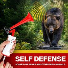 Portable Manual Air Horn, High-Intensity Sound, Suitable For Boats, Cars, Sporting Events, And Emergencies - Red - View 7