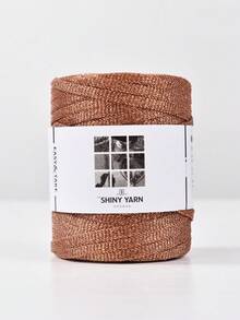 6mm Shiny Metallic Yarn, Sequin Knitted Thread, Suitable For DIY Knitted Plant Hanging Baskets, Crochet Bags, Holiday Decorations - Multicolor - View 10