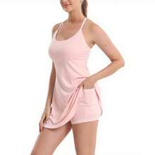 Conjunto de Camisola Deportiva Casual de Color Sólido para Mujer, Estilo Europeo y Americano, Novedad Verano 2026 - rosa - Ver 2
