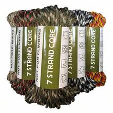 25m/984inch Of 7-Core Rope With A Diameter Of 4Mm, Suitable For Phone Lanyard Weaving Bracelets And Outdoor Camping,Clothesline,DIY Making - Multicolor - View 2