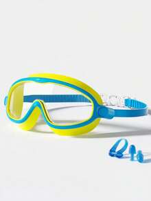 1 Set de Gafas de Natación para Niños, Adecuadas para 8-16 Años, Visión de Ángulo Amplio de 180°, Protección UV, Anti-Empañamiento, Regreso a la Escuela, Primer Día de Escuela - Multicolor - Ver 10