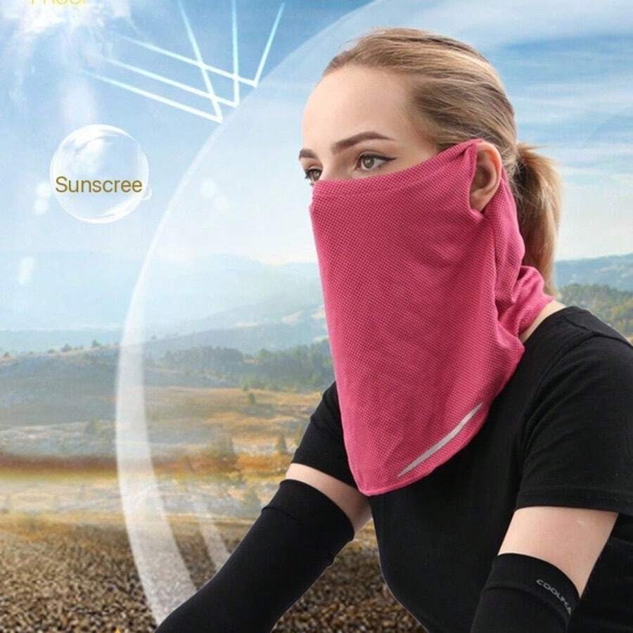 قناع حماية الوجه والرقبة من الأشعة فوق البنفسجية، قناع حماية الوجه من الشمس بحلقة الأذن، وشاح الرقبة لحماية الشمس في الصيف، قناع تبريد الثلج للرياضات الخارجية مثل الجري والدراجات والصيد، وشاح الرقبة بإحساس بارد