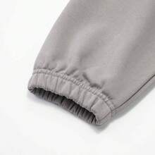 Puma Sweatshirt Pullover Berkerudung Longgar Wanita, Sweatshirt Olahraga Rajut Nyaman Serbaguna, Gaya Musim Semi/Musim Gugur 62429662 - Light Grey - View 4
