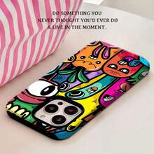 Fundaparateléfonoconcoloridospersonajesdedibujosanimados,compatibleconfundasparateléfonosSamsung:iPhone17,iPhone16ProMax,iPhone15ProMax,iPhone13yiPhone12.FabricadaenTPUparabrindarproteccióncontragolpesycaídas.Unregalodivertidoysorprendenteparafamiliares,amigos,seresqueridosonovios/novias. - Blanco - Ver 2