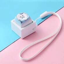Cute Cartoon Keycap Fidget Keychain ASMR Click Button Stress Relief Toy Mini Mechanical Keyboard Pendant Bag Charm Anxiety Relief Sensory Gadget Backpack Accessory Gift For Girls Teens - Multicolor - View 9