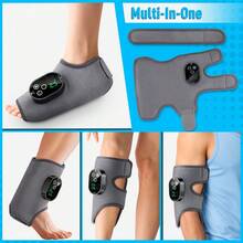 Hailicare 2合1足部與腳踝加熱按摩器,3種模式、3段震動、6段加熱,3000mAh長效電池,易於穿戴,適合多人使用,聖誕節/生日/節日送給朋友與家人的禮物 - 灰色 - 查看 4