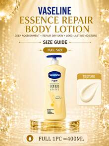 Vaseline 200/400ml Intensive Nourishing Body Lotion, Daily Hydration, Improves Roughness, Contains LipoPro Technology, Nourishes And Cares For Skin, Rich In Squalane And Pro-Vitamin B5, Suitable For All Skin Types, Effectively Relieves Dry Skin And Maintains Skin Health. - Double Protection Essence Repair Body Lotion - View 12