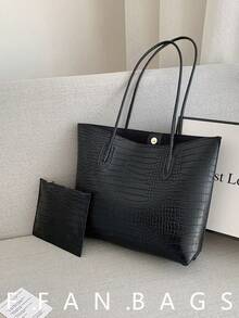 Nuevo Bolso de Hombro Versátil de Verano para Mujer, Ideal para Viajes Diarios y Uso Casual - Burdeos - Ver 1