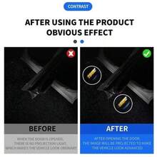 2Pcs LED Car Door Welcome Light,HD Projector Lamp For Most Vehicles,Car Accessories - TOYOT.A - View 6
