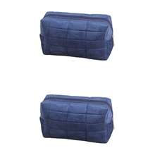 1pc/Pillow-Shaped Makeup Bag, Large Capacity Velvet Cosmetic Organizer, Portable Travel Wash Bag, Mini Cosmetic Pouch. - Decompression Pillow Makeup Bag - View 6
